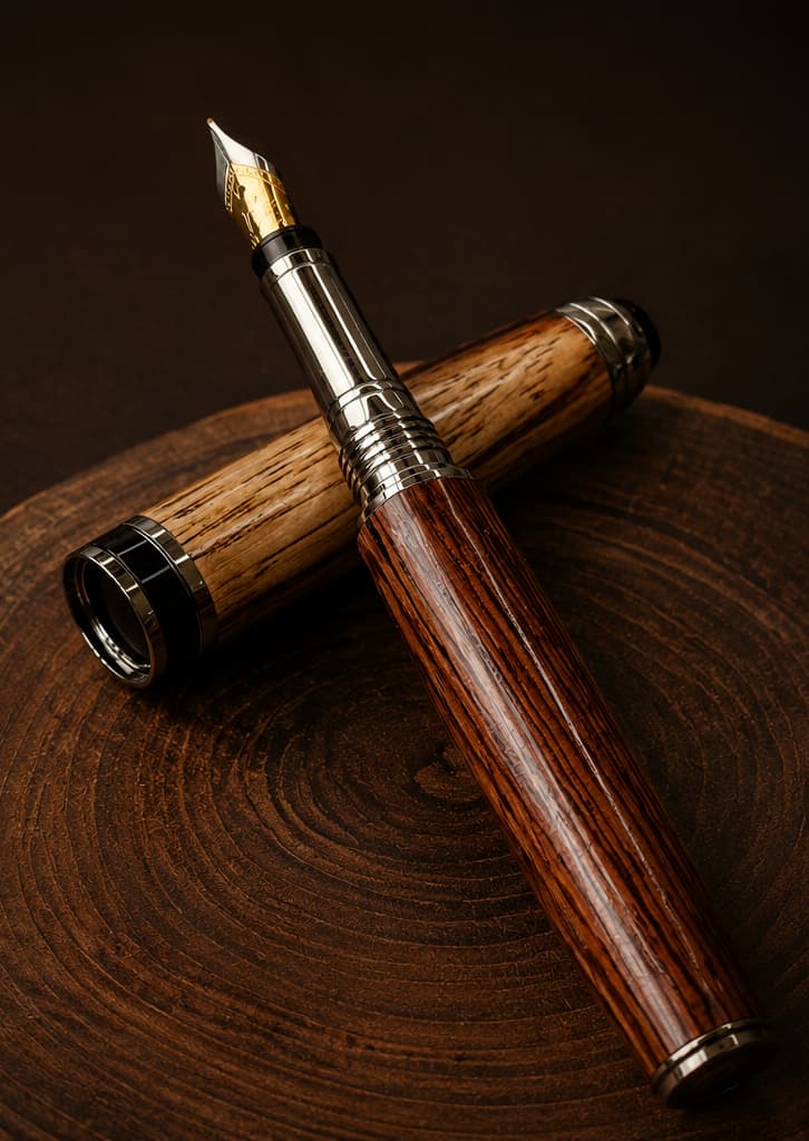 LIGNORAE NATURA Kollektion mit natürlichem Holz und Schreibobjekten